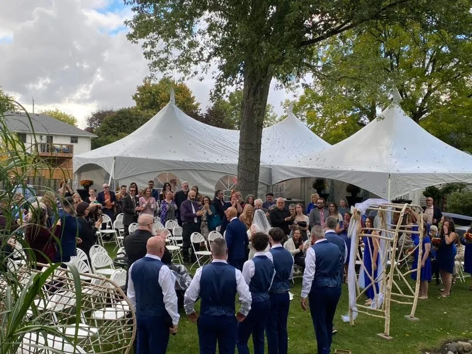 Brantford tent table chair rentals